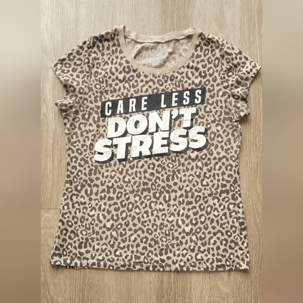 Wound Up XXL Cheetah Print Top